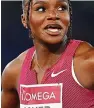  ?? GETTY IMAGES ?? Huge challenge: Dina Asher-Smith