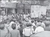  ?? EXPRESS ARCHIVES/GETTY IMAGES ?? An election meeting in New Delhi in 1957.