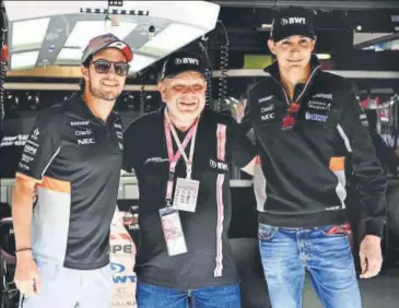  ?? GETTY ?? Sergio Perez (left) triggered the legal action against Force India while Esteban Ocon (right) is now a free agent.