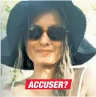  ?? ?? ACCUSER?
MAD AME X: Natacha Rey uses this avatar, possibly fake, when appearing online to claim Mme, Macron was born a man.