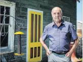  ?? JULIE JOCSAK THE ST. CATHARINES STANDARD ?? Lincoln regional Coun. Bill Hodgson stands in his backyard with his bird feeder while reflecting on decades in politics having served as a school trustee, mayor and regional councillor.