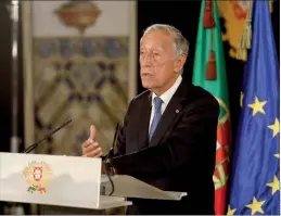  ?? ?? Marcelo Rebelo de Sousa concedeu Alto Patrocínio à iniciativa