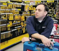  ??  ?? Trennis Wiens, manager of Irly Building Supplies in Burns Lake, said he’s already bracing for the effects of Friday’s disaster.