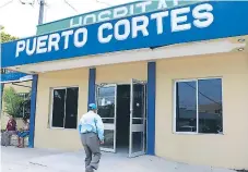  ??  ?? CENTRO. El hospital era uno de los beneficiad­os con el aporte.