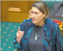  ?? Photo / Mark Mitchell ?? Suspended minister Meka Whaitiri says she was “absolutely gutted” by her sacking.