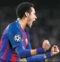  ??  ?? Barcelona forward Neymar