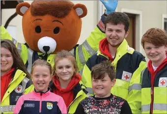  ??  ?? Tralee’s Red Cross members were on hand too help the Fairy’s .Kilflynn Enchanted Fairy Festival took place in Kilflynn Co Kerry over the weekend . Fairies had permission from Shannon air traffic controlle to fly over kerry over the weekend and the...
