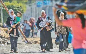  ?? ?? MENORES. Al cierre de esta edición llegaba el pedido a favor de la libertad y el regreso a casa de los menores tomados como rehenes por Hamas.