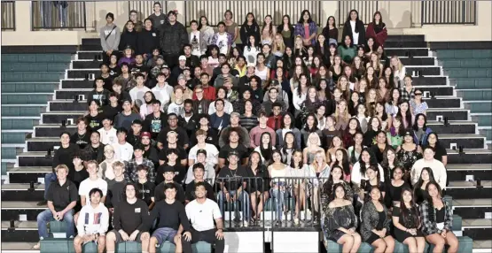  ?? ?? King Kekaulike High School graduating seniors. photo courtesy King Kekaulike High School