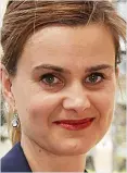  ??  ?? Murdered: Jo Cox MP