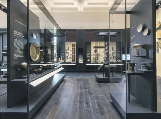  ?? Trustees of the British Museum ?? The Albukhary Foundation Gallery of the Islamic World runs chronologi­cally through the centre display and thematical­ly along the edges