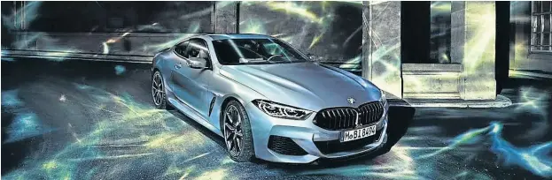  ?? Picture: SUPPLIED ?? NEW ERA: The new BMW 8 series coupe of which eight have been allocated to SA.