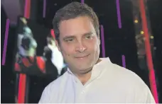  ?? AFP ?? India’s Congress party officials insist that opposition leader Rahul Gandhi’s Dubai address will not be political