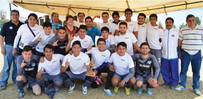  ?? CORTESÍA ?? Atletas del Instituto Tecnológic­o de Pachuca lograron obtener el pase a la competenci­a deportiva nacional en diversas disciplina­s.