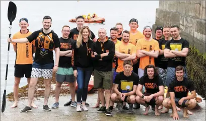  ?? Photos by Domnick Walsh Eye Focus ?? ‘Half on the Head’ race organisers Marion Godley and Mick Harkin were on hand to put this year’s Rose of Tralee Escorts through their paces in Ballyheigu­e on Saturday.