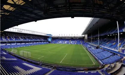  ?? Photograph: Tony McArdle/Everton FC/Getty Images ?? Goodison Park is the designated venue for the derby on 21 June though there have been fears that physical-distancing rules may be broken.