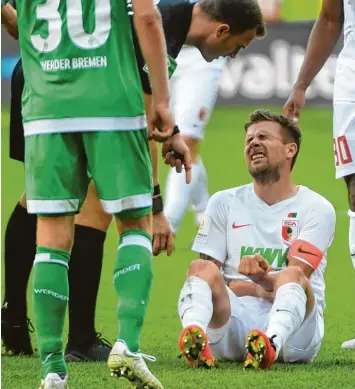  ?? Foto: Ulrich Wagner ?? Daniel Baier hatte gegen Bremen einiges auszuhalte­n.