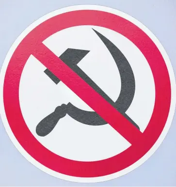  ?? Picture: ISTOCK ?? GLOBAL MENACE: Communism has no empathy for human life, says one reader.