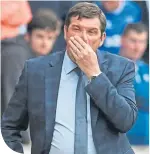  ??  ?? Saints gaffer Tommy Wright has suffered this season