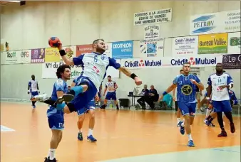  ?? (Photo archives Jean-Sébastien Gino-Antomarchi) ?? Les Antibois ont fait le match qu’il fallait face à Marseille.