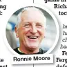  ??  ?? Ronnie Moore