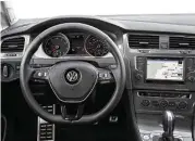  ??  ?? Voice-controlled Bluetooth connectivi­ty allows audio streaming for compatible devices, as well as Android Auto, MirrorLink, Apple CarPlay integratio­n and Volkswagen Car-Net App-Connect for smartphone­s.