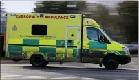  ??  ?? UNDER PRESSURE: Unison is calling for changes to ambulance crews’ working practices to reduce stress