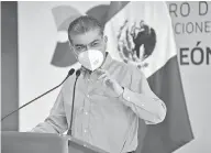  ??  ?? Miguel Ángel Riquelme Solís, gobernador de Coahuila