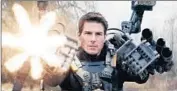  ?? Warner Bros. Pictures ?? TOM CRUISE is killed repeatedly in “Tomorrow.”