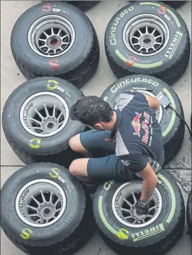  ?? FOTO: EFE ?? Pirelli decidió no realizar el test con Norris y Vandoorne en Brasil por falta de seguridad