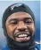  ??  ?? Linebacker Jerry Hughes is now the Buffalo Bills’ longestten­ured player.