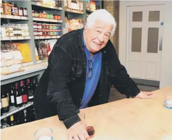  ??  ?? Antonio Carluccio in the delicatess­en at the new restaurant in Cumbergate.