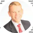  ??  ?? Chris Hipkins says it would have created a $37.5m “hole”.