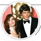  ?? R E O T O ?? SUSUL SAHABAT: Margot Kidder (kiri) dan Christophe­r Reeve menghadiri Oscars 1979.