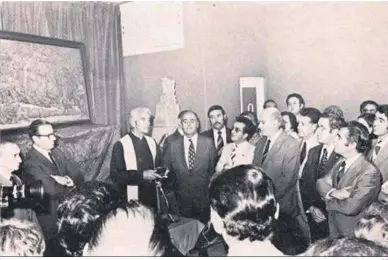  ?? E.S. ?? Inauguraci­ón de la Casa del Campo de Gibraltar en Madrid (1973).