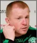  ??  ?? Former Celtic manager and player Neil Lennon