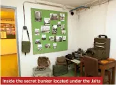  ?? ?? Inside the secret bunker located under the Jalta