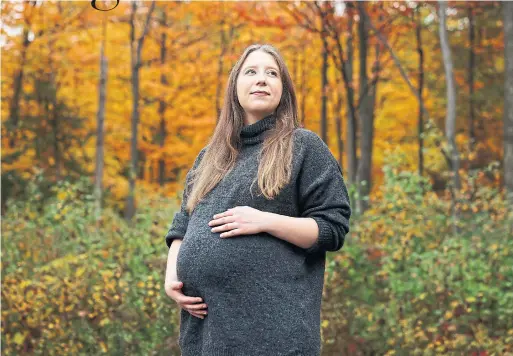  ?? BLAIR GABLE FOR THE TORONTO STAR ?? Alyson Larocque agonized over whether to get the COVID-19 vaccine after reading conflictin­g reports, but a conversati­on with a nurse helped to reassure her.