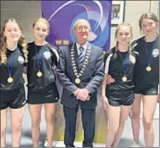  ?? ?? U16 Girls Munster Badminton Champions 2022.