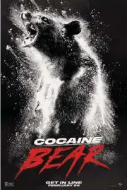  ?? ?? An official movie poster for Universal Pictures’ “Cocaine Bear.”