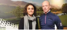  ??  ?? Aoife Nolan and Brendan O’Toole, Killarney Golf and Fishing Club.