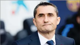  ??  ?? Ernesto Valverde