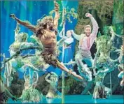  ?? Deen van Meer ?? “FROZEN” on Broadway gets a boost from old-fashioned musical comedy goofiness and sweetness.