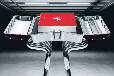  ??  ?? Ferrari Ferrari, Taschen. 415 páginas.1.947 ejemplares. Incluye caja de aluminio de Marc Newson| Precios de 5.000 a25.000 euros | www.taschen.com