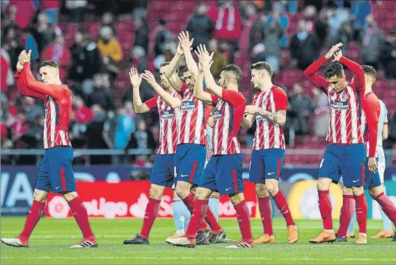  ?? FOTO: GETTY ?? El Atlético de Madrid ha tenido que reordenar sus prioridade­s y objetivos tras la derrota del pasado fin de semana en LaLiga ante el Villarreal