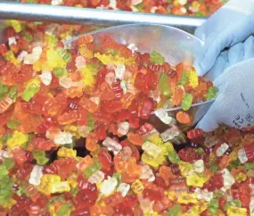  ?? GETTY IMAGES ?? German candy-maker Haribo is known for its gummy bears. The company is planning a plant in Pleasant Prairie that will open in 2020.