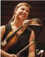 ?? SUPPLIED ?? Toronto violinist Cassandra Leshchyshy­n is using every extra moment she can to rehearse in anticipati­on of
The Frenergy Tour.