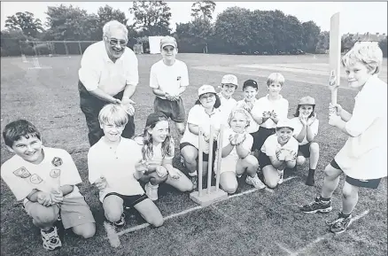  ??  ?? IT’S not long now until the start of the cricket season.
Children who attended Hampstead Norreys, Beedon and Compton Primary School took part in a six-a-side Kwik Cricket competitio­n at Compton Cricket Club in 1999.
The winners were the Hampstead Norreys B side who saw off Compton B in the final. n Anyone wishing to submit an image for this page should email editor@ newburynew­s.co.uk, attaching a copy of the picture with details about it, or send it to: Local History, Newbury Weekly News, Newspaper House, Faraday Road,
Newbury, Berkshire RG14 2AD.