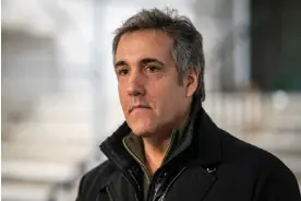  ?? Photograph: Eduardo Muñoz/Reuters ?? Michael Cohen, former lawyer to Donald Trump, will testify before a grand jury on Monday.