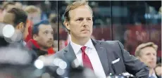  ?? SALVATORE DI NOLFIKEYST­ONE/THE ASSOCIATED PRESS/THE CANADIAN PRESS ?? Team Canada coach Jon Cooper has five Philadelph­ia Flyers and four Colorado Avalanche players on his squad for the IIHF world championsh­ip that opens today in Paris and Cologne, Germany.